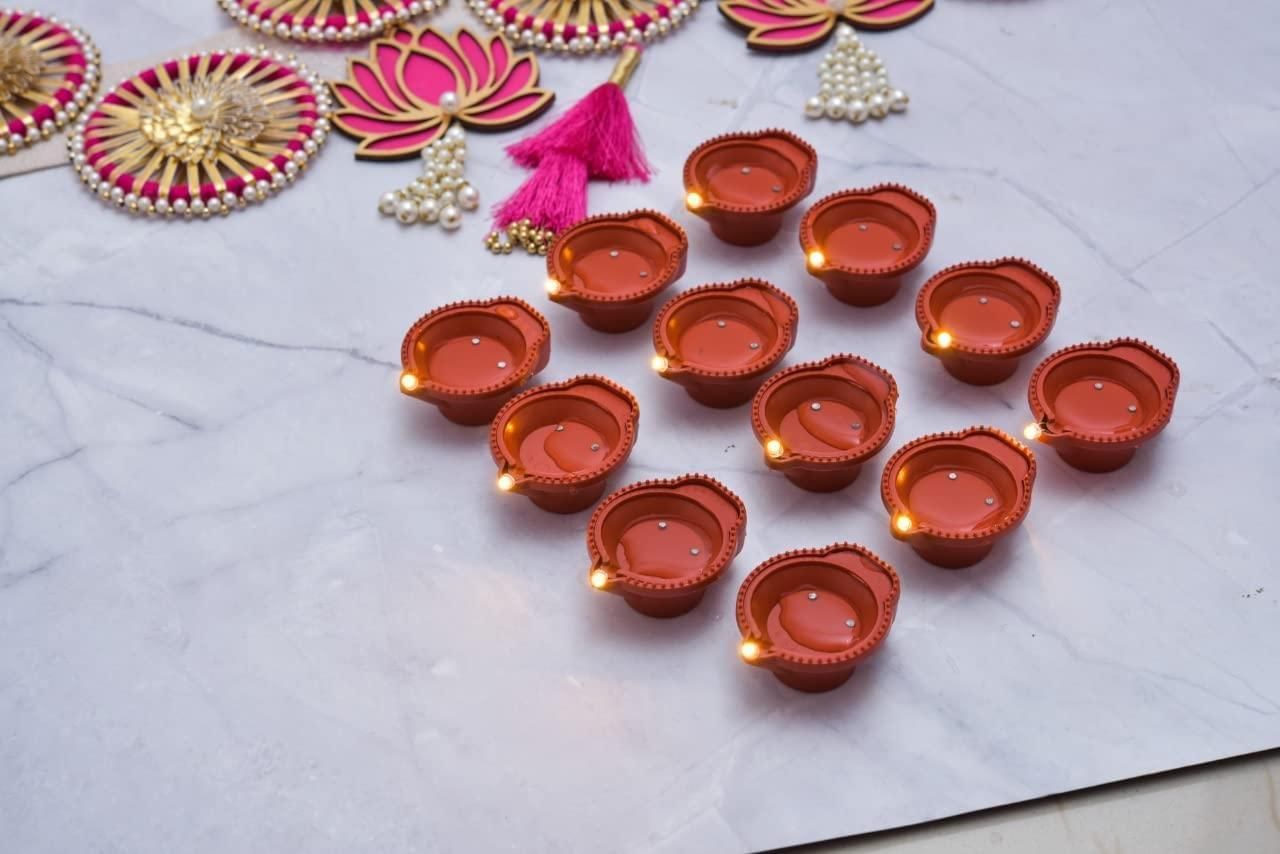 Water Diyas for Decoration | Kids & Pets Friendly
