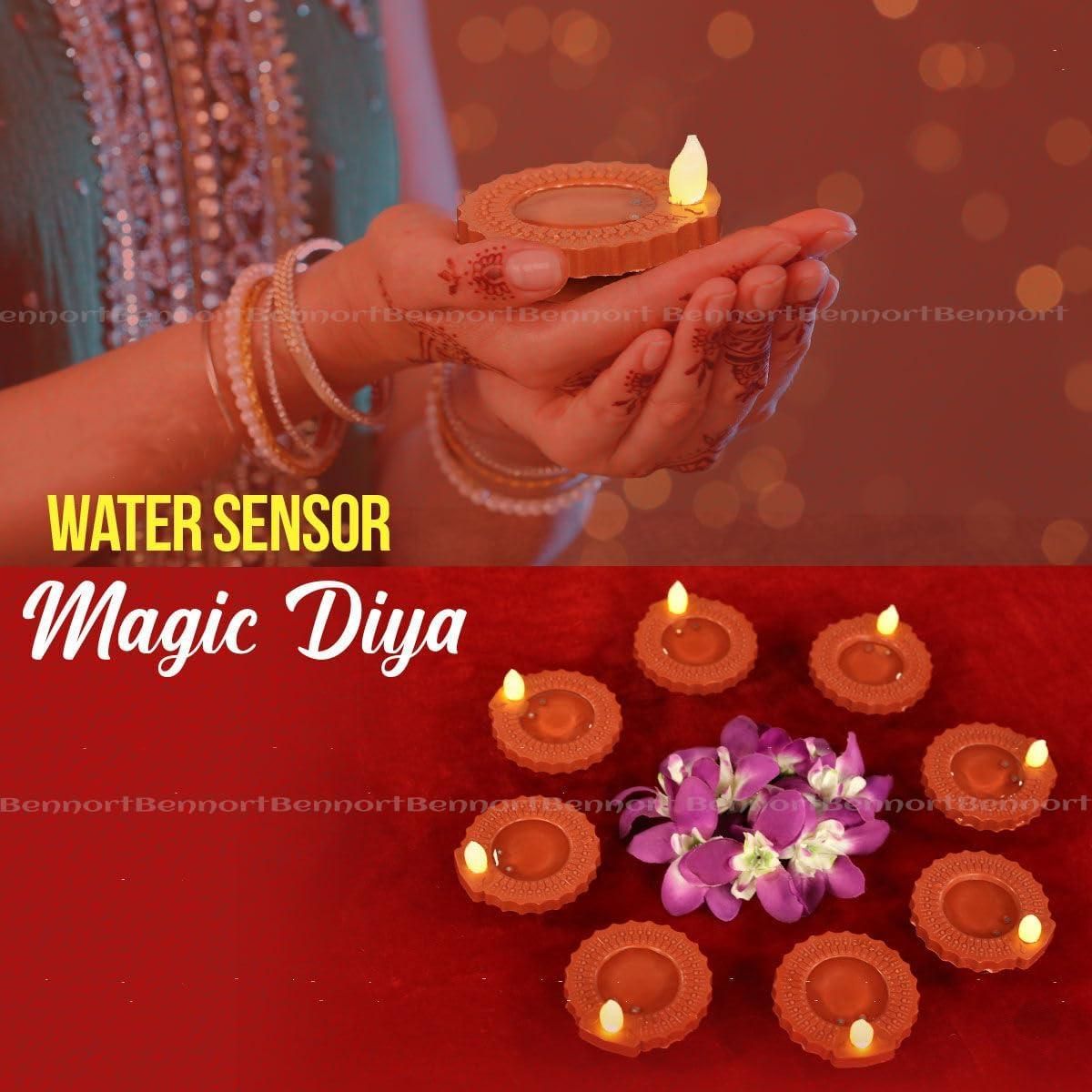 Water Diyas for Decoration | Kids & Pets Friendly