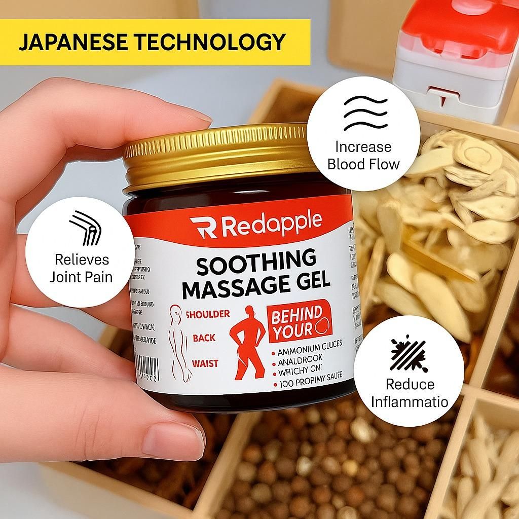 SPINECARE™ Japanese Instant Pain Relief Soothing Massage Gel Buy 1 get 1 free (Instant relief)