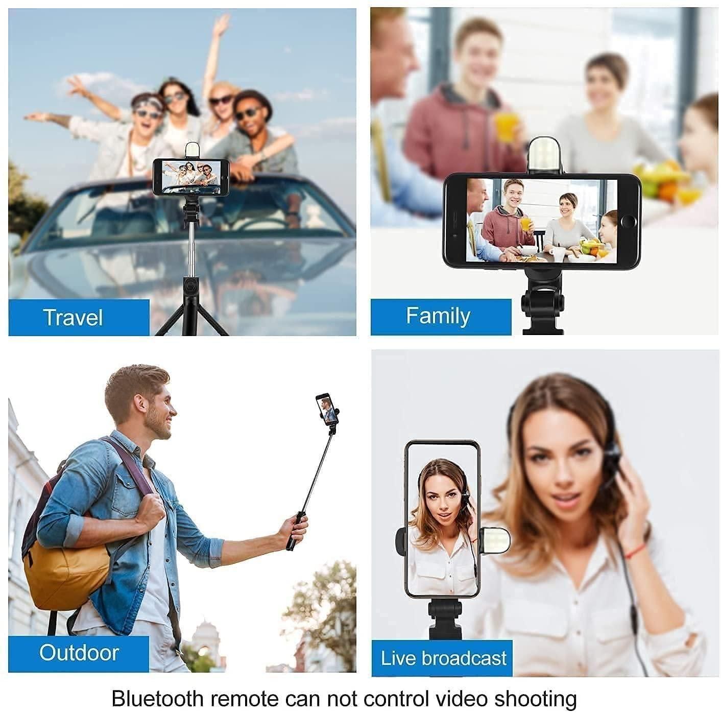 🔥Last Day 50% OFF🔥 MagicGrip Pro – Compact 3-in-1 Selfie Stick Tripod with Remote