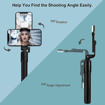 🔥Last Day 50% OFF🔥 MagicGrip Pro – Compact 3-in-1 Selfie Stick Tripod with Remote