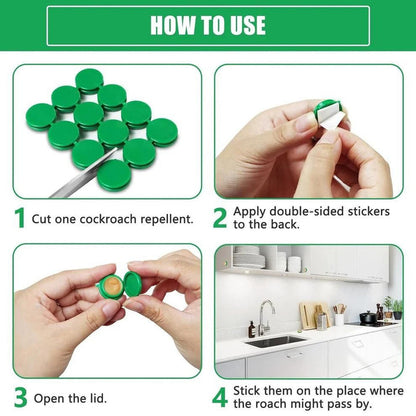 Roach Repellent Coackroach Killer Gel Pack of 12 (Buy 1 Get 1 Free)🔥🔥