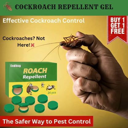 Roach Repellent Coackroach Killer Gel Pack of 12 (Buy 1 Get 1 Free)🔥🔥