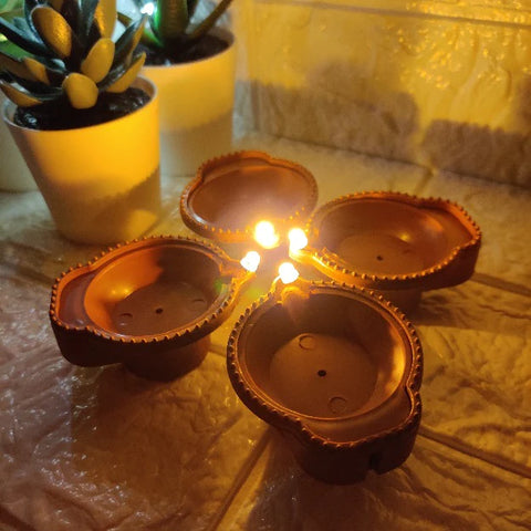Water Diyas for Decoration | Kids & Pets Friendly