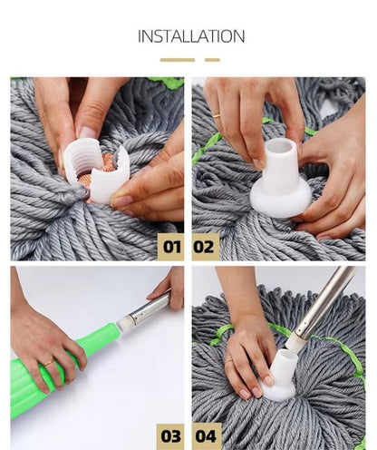 Self‑Twisting Spin Mop – Smart Cleaning Made Easy