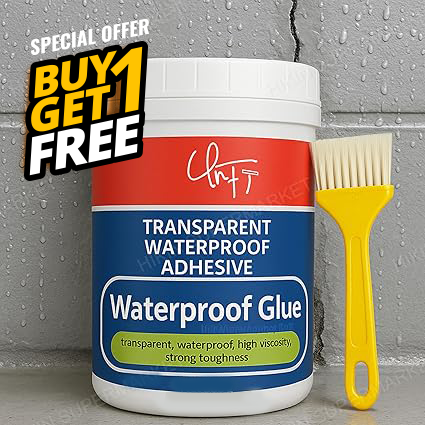 💧Buy 1 Get 1 FREE – Transparent Waterproof Glue + Free Brush!!!🔥